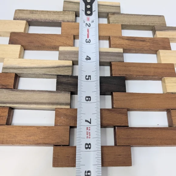 Folding Wooden Trivet - Multi-Color - Picture 4 of 5